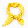 bandana femme jaune