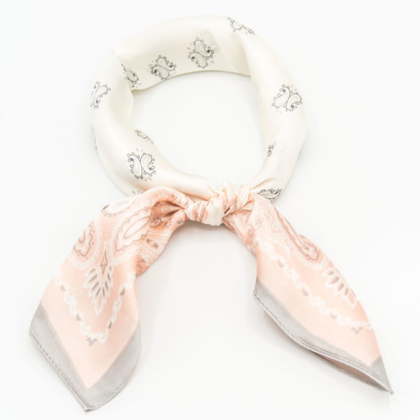 bandana satin rose
