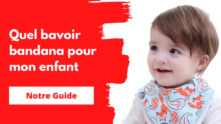 bonne taille de bavoir bandana pour bébé