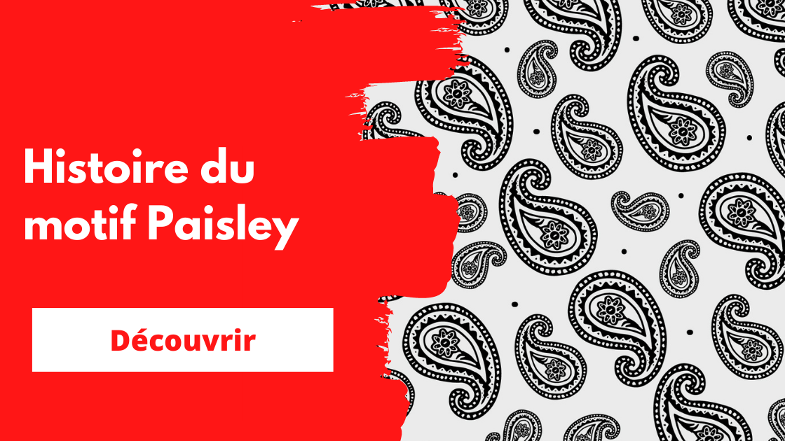 origine du motif paisley pour les bandanas