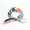 Bandana femme rose gris bleu
