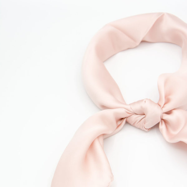 bandana foulard rose pour femme
