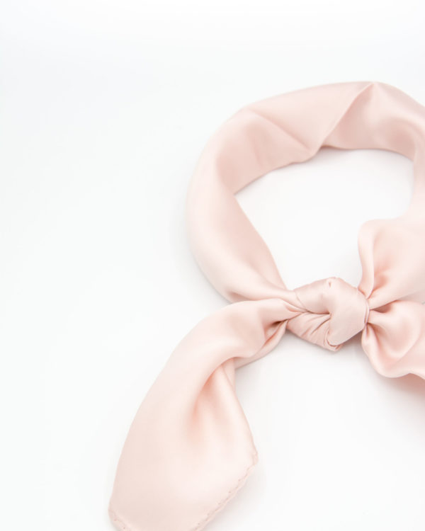 bandana foulard rose pour femme