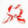 Bandana foulard rouge et blanc