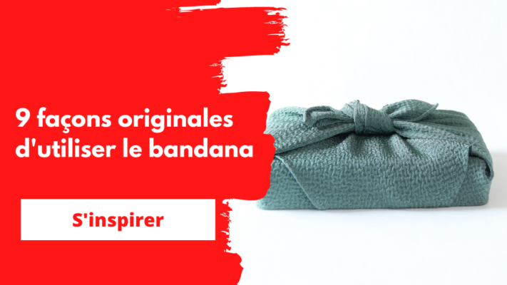 façons originales d'utiliser le bandana