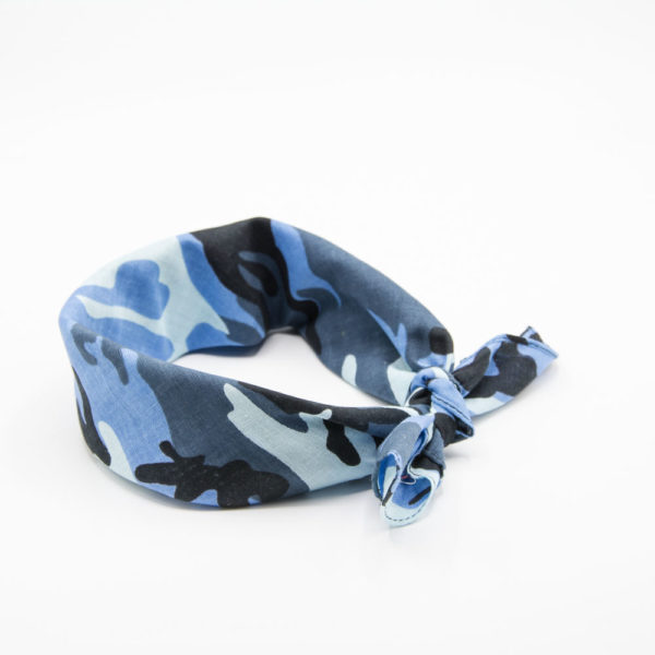 bandana militaire bleu