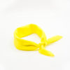 bandana jaune uni