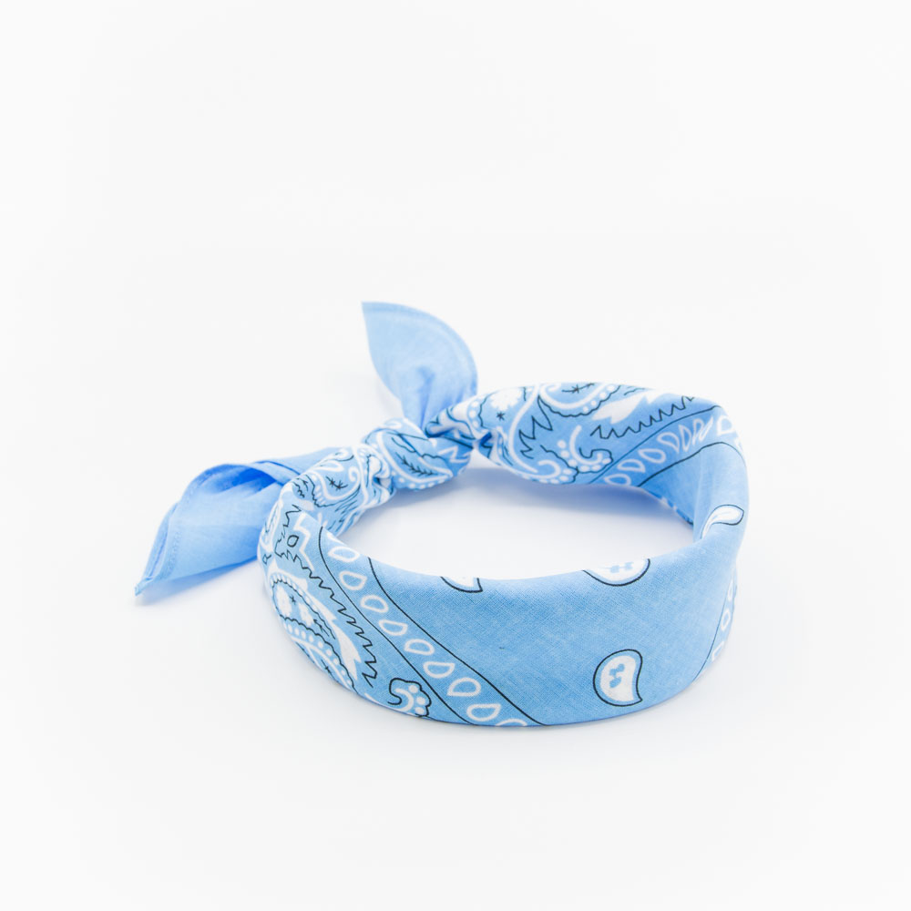 Bandana Homme Bleu Clair