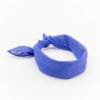 bandana homme ou femme bleu électrique
