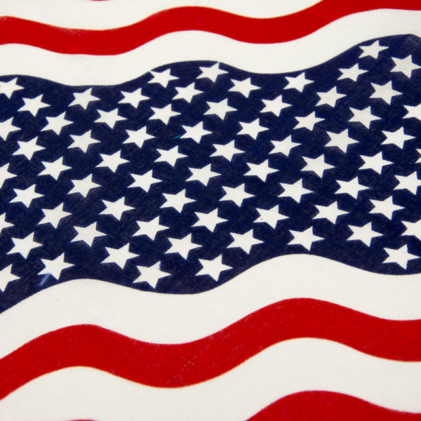 bandana du drapeau américain