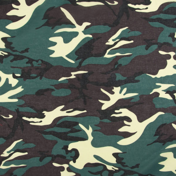 bandana homme ou femme militaire camouflage forêt