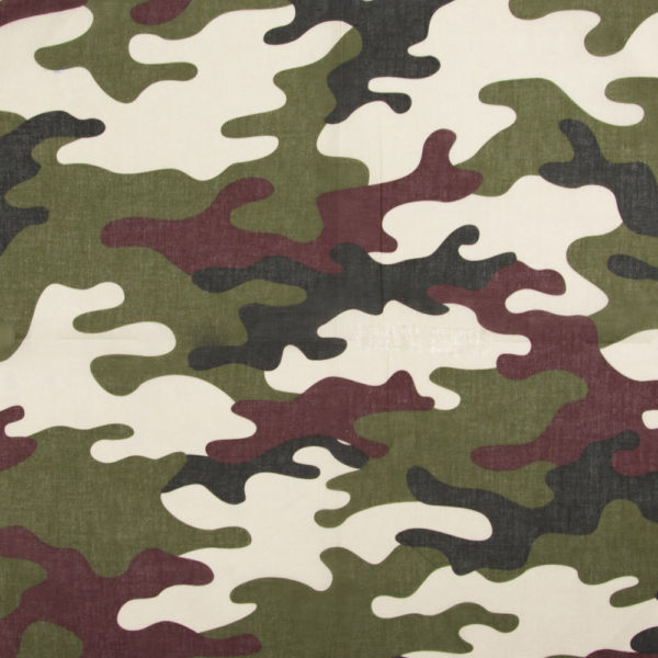 Bandana homme ou femme militaire forêt 2