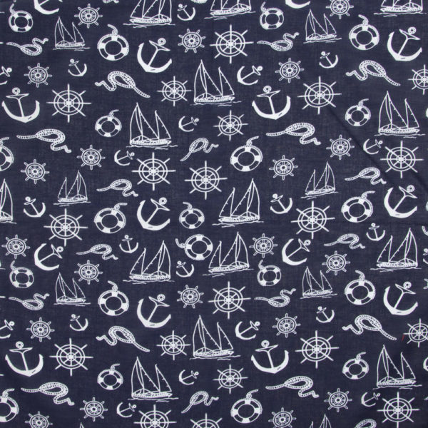 Bandana marin bleu marine