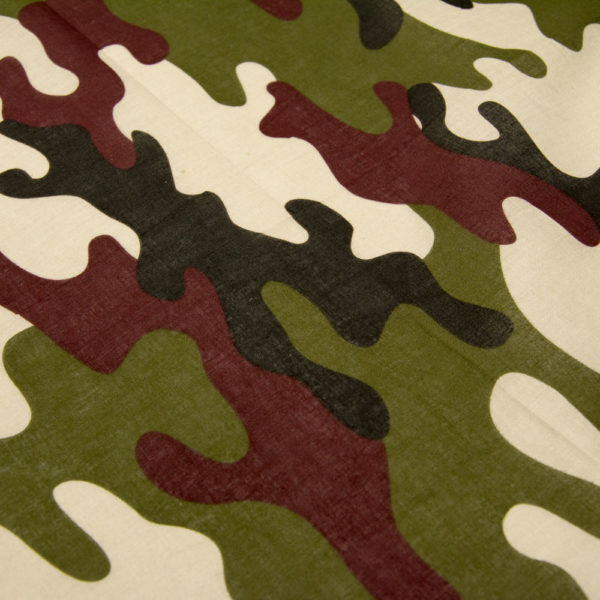 Bandana militaire camouflage forêt 2