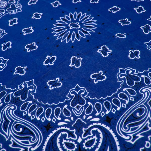 bandana bleu foncé zoom